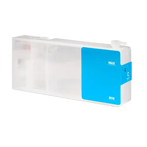 Refillable empty cartridge for polyprint® TexJet® echo², for div. colours, 160 ml fill capacity