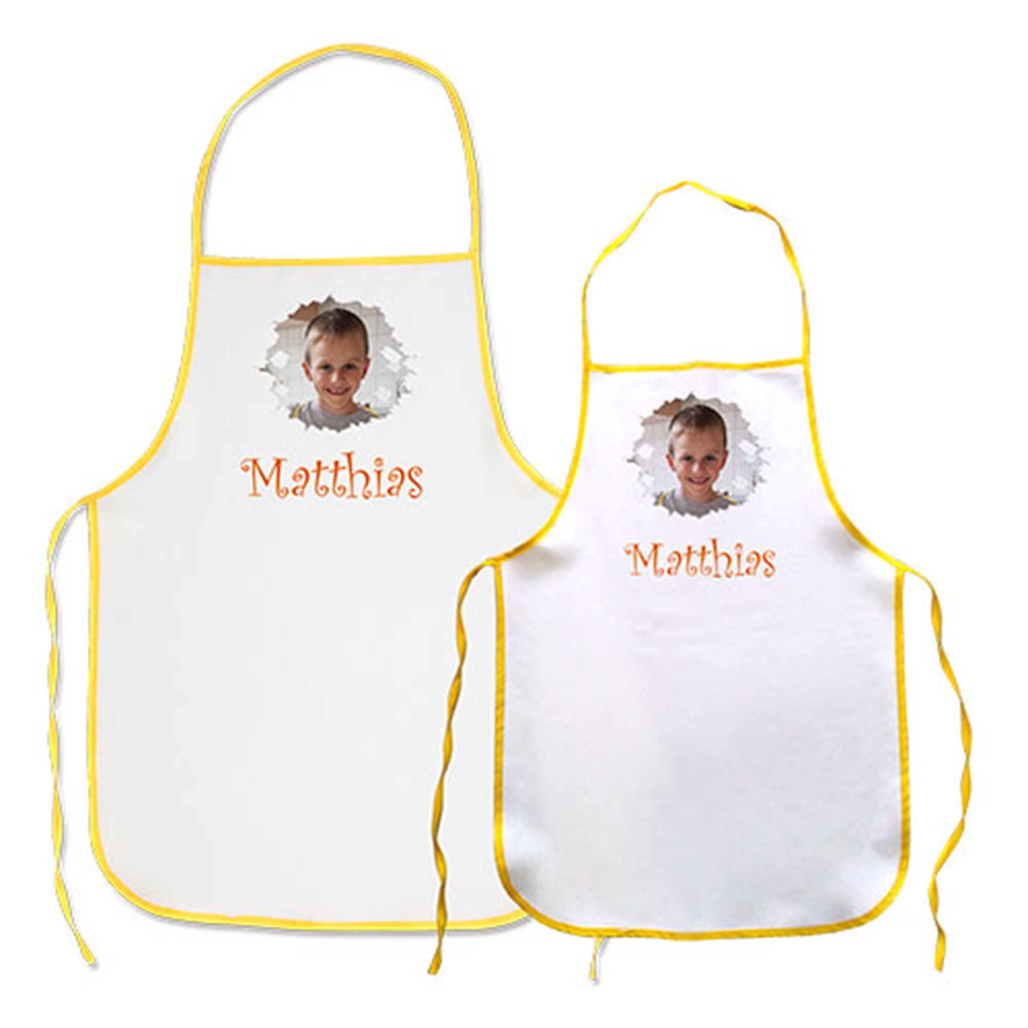 Sublistar® Tablier pour enfants blanc, diverses tailles, 300 pcs./carton