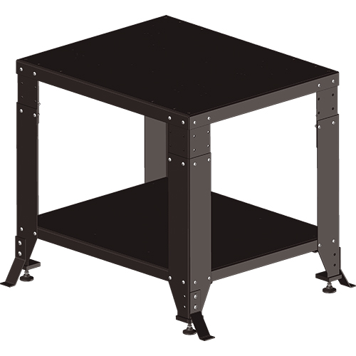 Table de travail stable la série DUPLEX, taille 91,2 x 75,2 cm, 63,3 cm hauteur