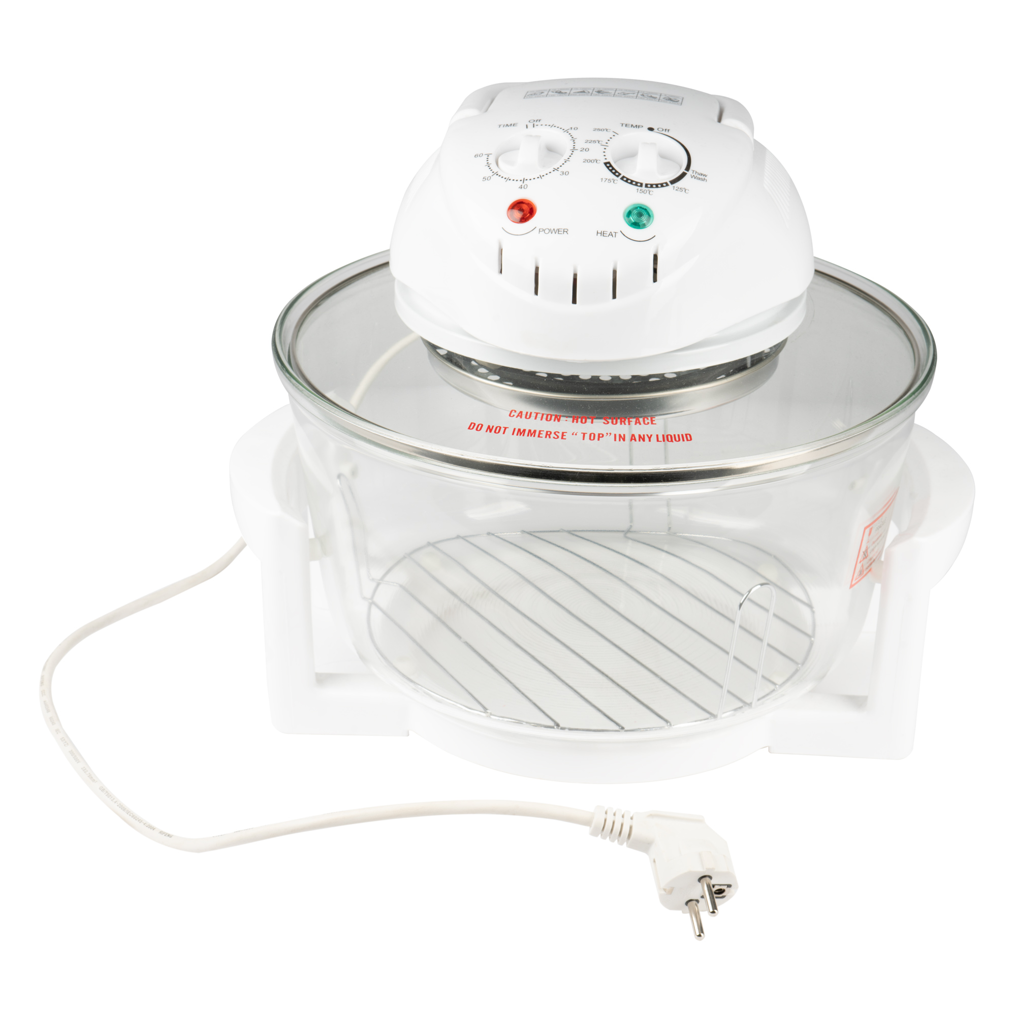 Four à chaleur tournante, 1350 watts, 230 V, 6 A