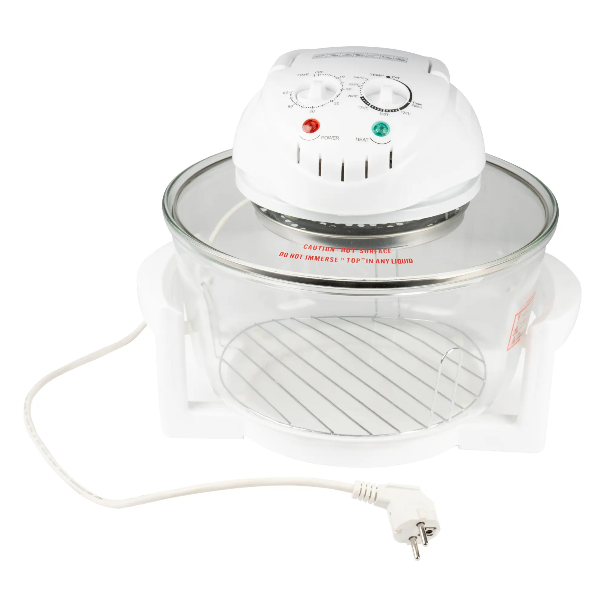 Heißluftofen, 1350 Watt, 230 V, 6 A