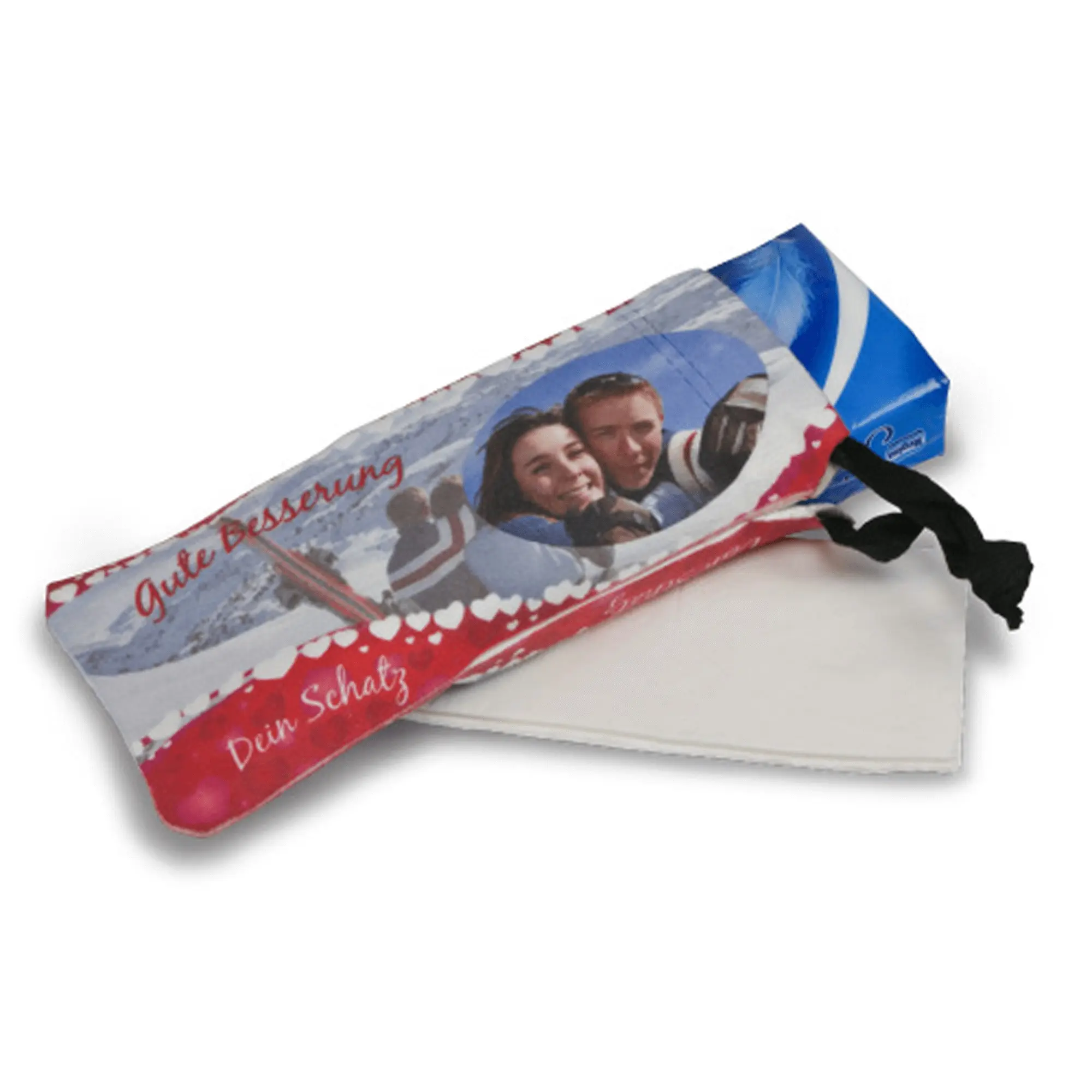 Sublistar® Zugbandbeutel mit Velour-Oberfläche