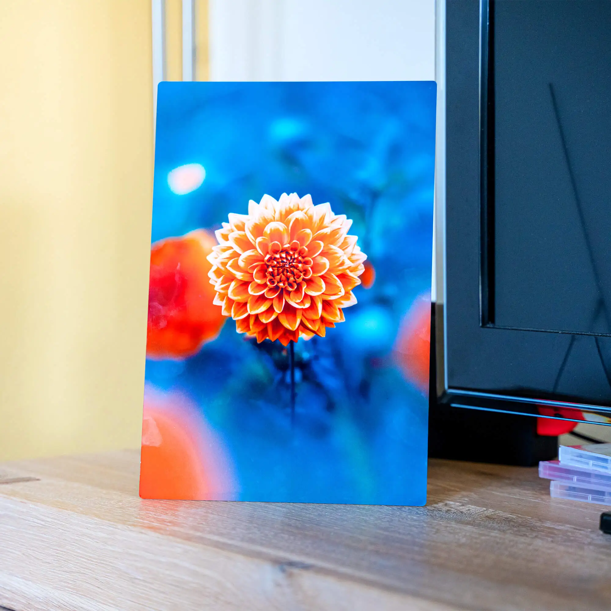 ChromaLuxe Alu-Fototafel weiß-glänzend