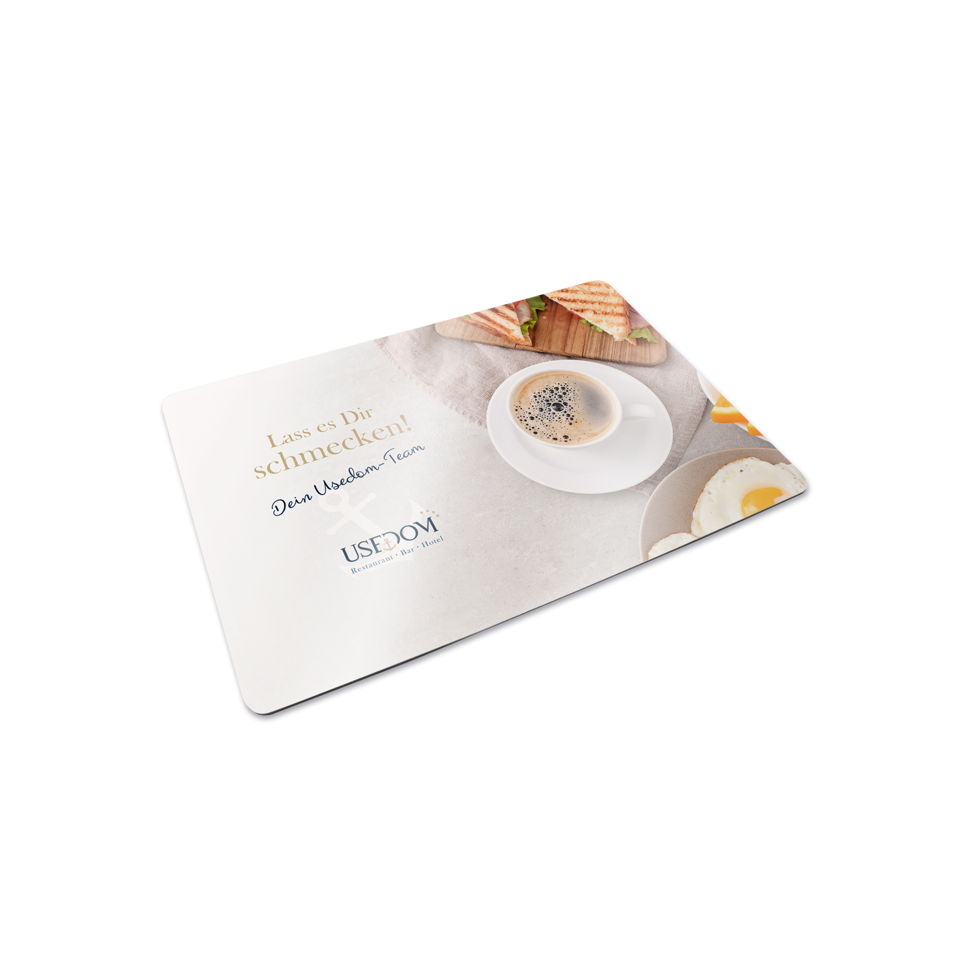 Sublistar® Ersatzplatte MDF für Holztablett TRAY-S, Weiß-glänzend, Größe 320 x 201 x 3 mm