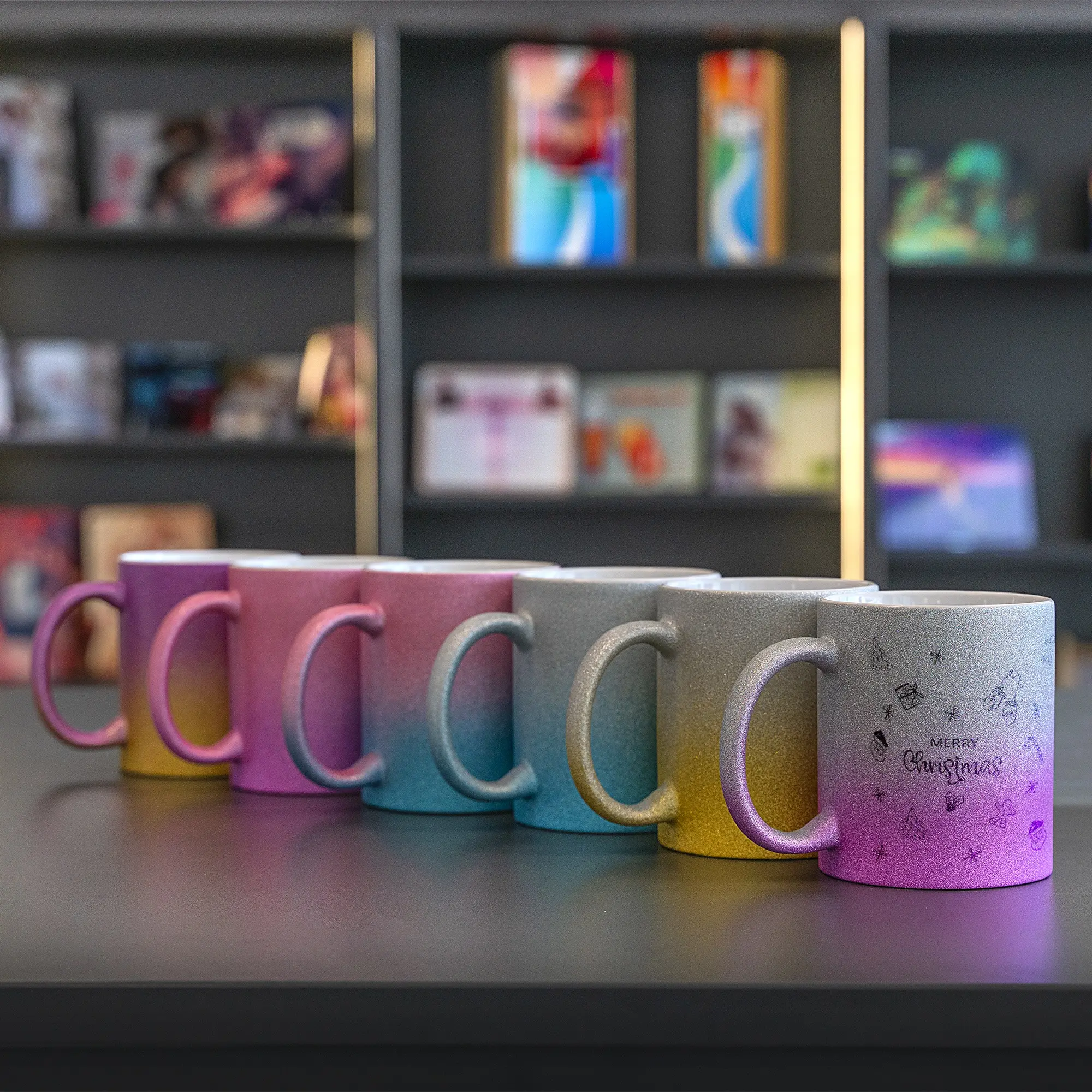 Keramiktasse SPARK-BC- mit Farbverlauf 11oz, Orca™ Coating, div. Farben