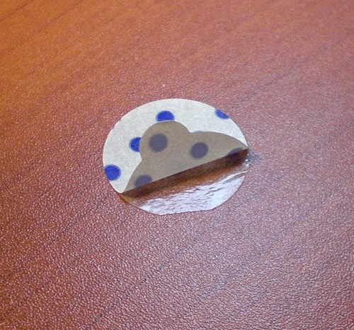 Points adhésifs double-face