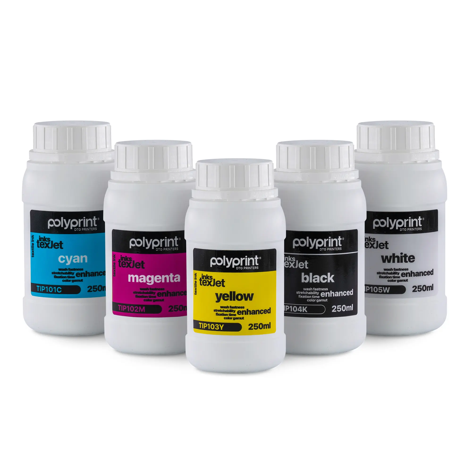 TexJet® Ink for textile printers, NG Series, various colours, 250 ml bottle