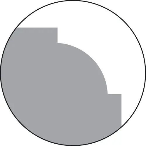 Stanzwerkzeug für ACCR-1, Vorhangbogen, div. Radien