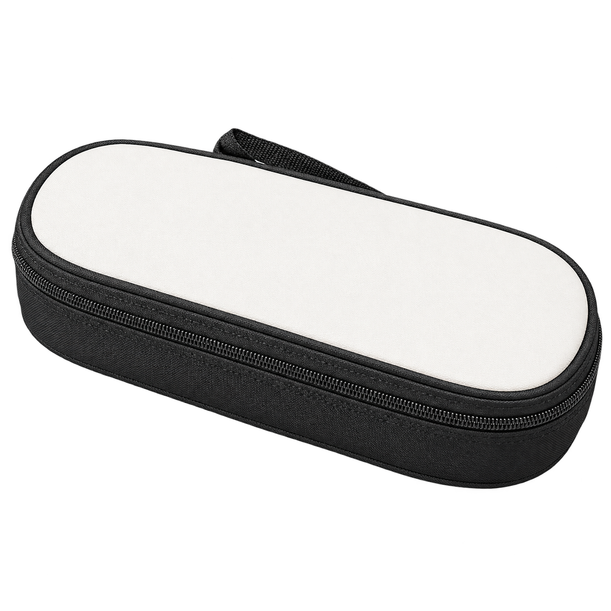 Bouletasche mit Tragegriff für 3 Boule-Kugeln und Zielkugel, Schwarz, Größe (B x H x T) 230 x 90 x 60 mm, 50 St./Karton