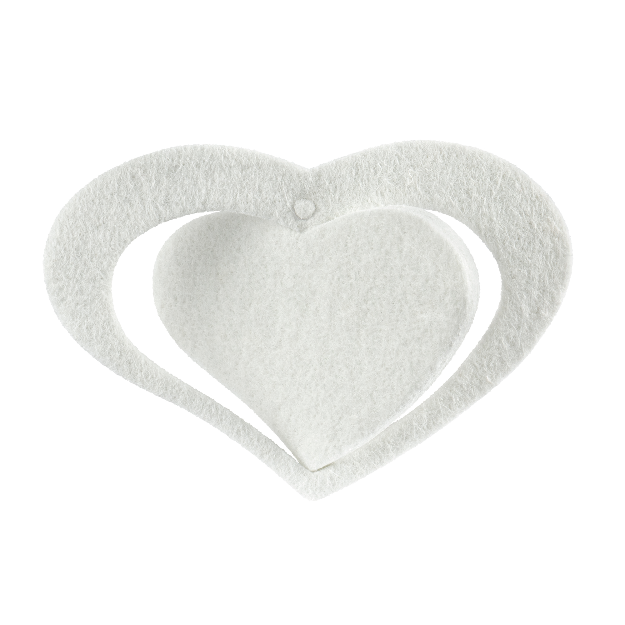 Parfum d'ambiance, feutre de polyester blanc, différentes versions