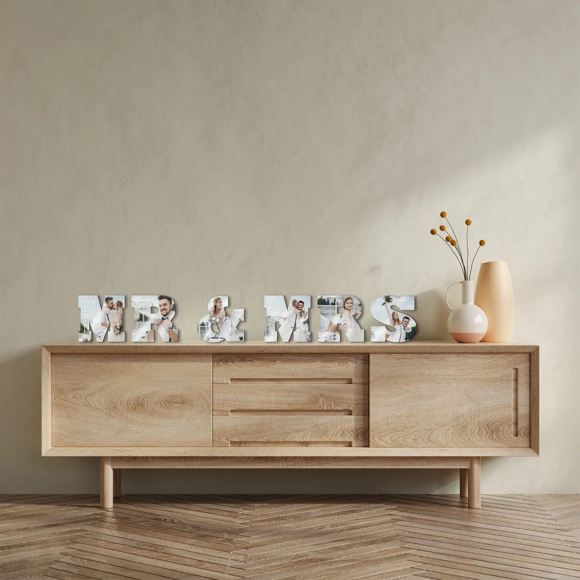 Sublistar® MDF Buchstaben und Sonderzeichen, Höhe 14 cm, 3 mm stark, 100 St./Karton