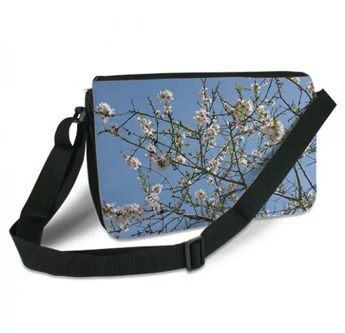 Sublistar® Schultertasche NEAPEL mit wechselbarer Lasche, Schwarz