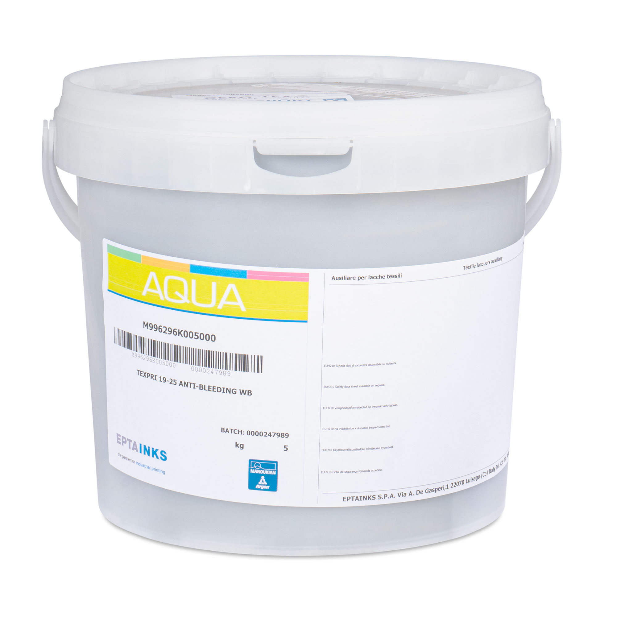 Siebdruckfarbe TEX 1000 zum Hinterdruck von Toner-Transfers, versch. Farben