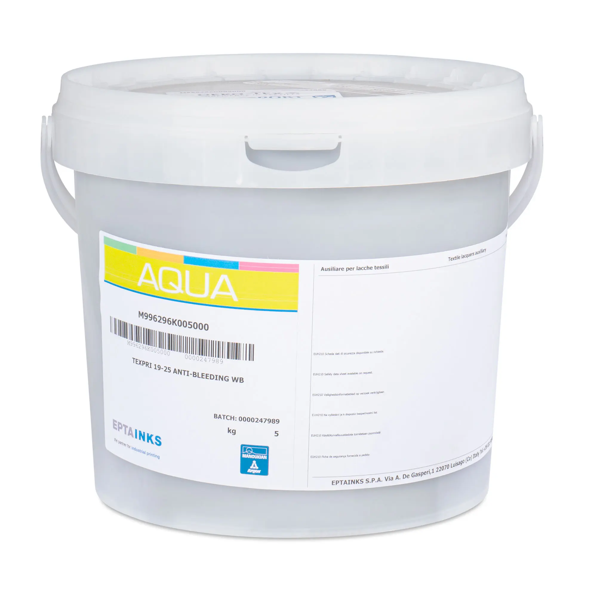 Siebdruckfarbe TEX 1000 zum Hinterdruck von Toner-Transfers, versch. Farben