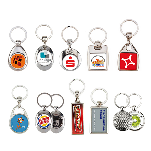 Porte-clés Multiplexx, métal, diverses versions