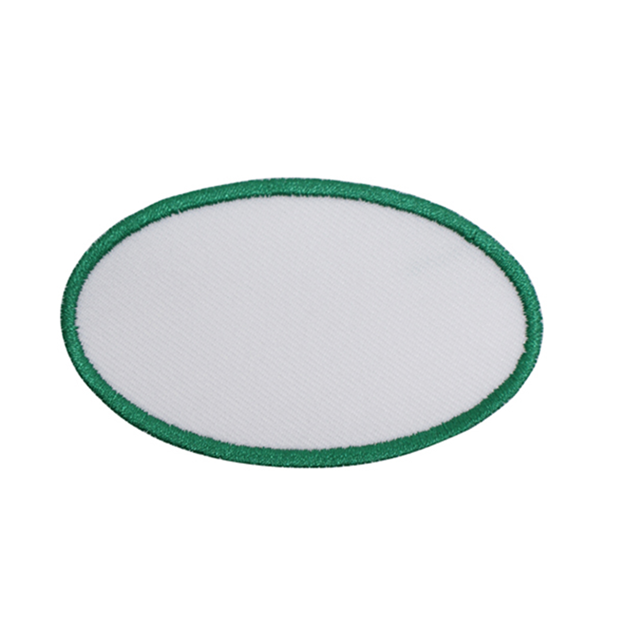 Etiquettes patch à coudre-ovale, diverses couleurs