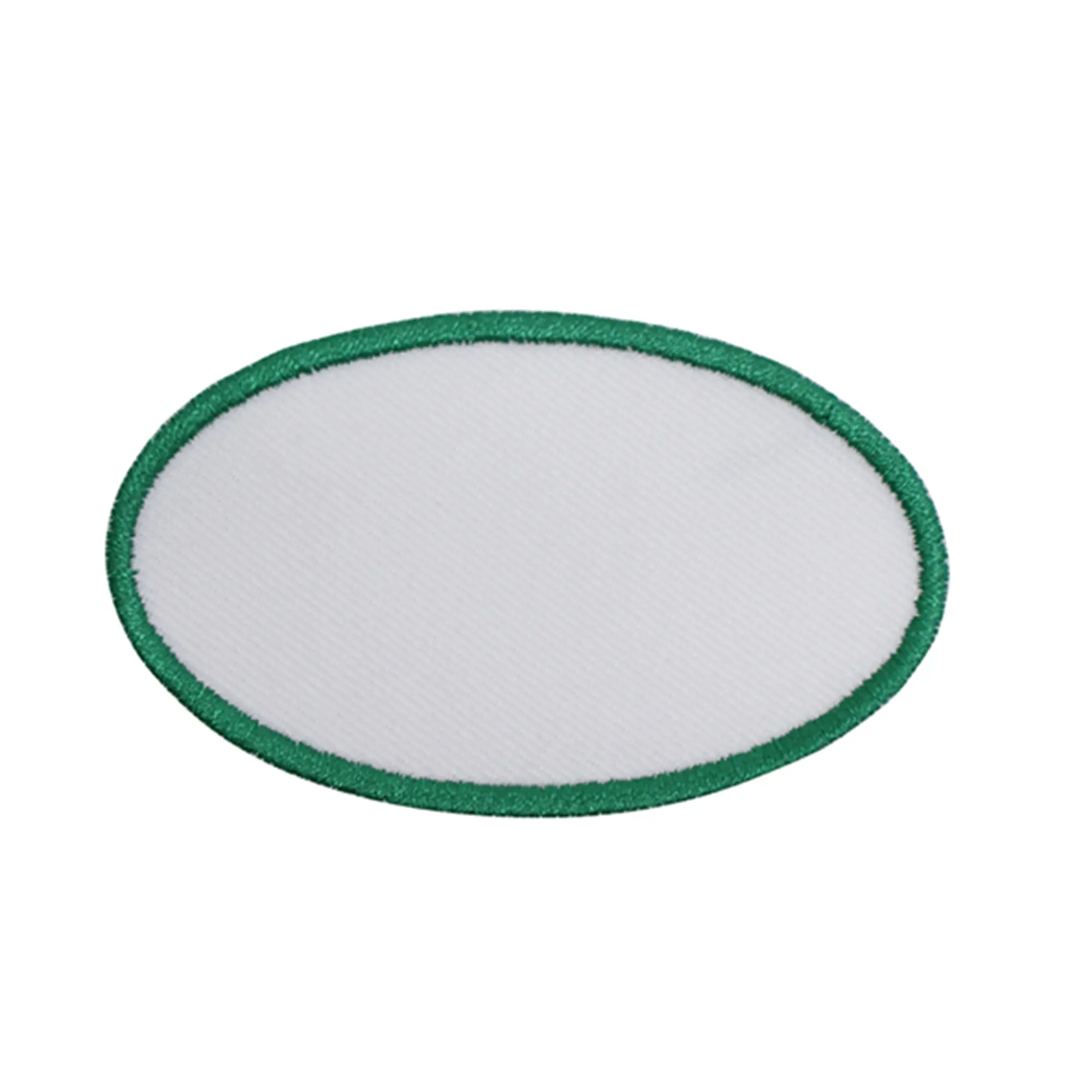 Etiquettes patch à coudre-ovale, diverses couleurs