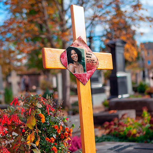 Tableau photo Duraluxe en aluminium blanc mat, diverses tailles