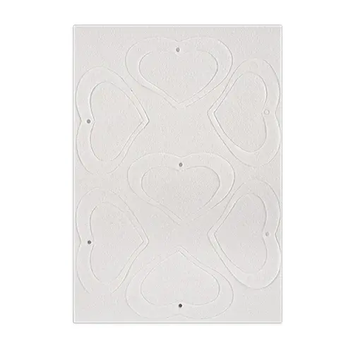 Lufterfrischer, weißer Polyesterfilz, versch. Ausführungen