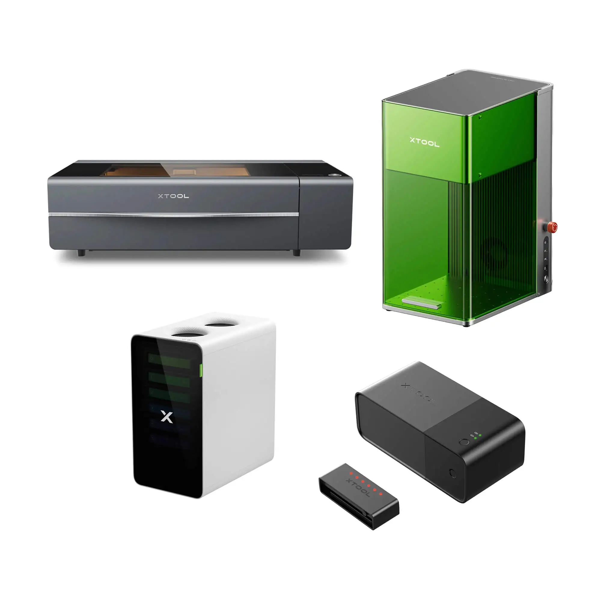 xTool BUSINESS DUO, consisting of: P2S and F1 Ultra