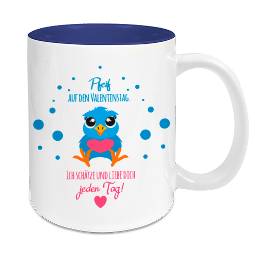 Ceramic mug TWO TONES 11oz, Sublistar®-Coating, various colours