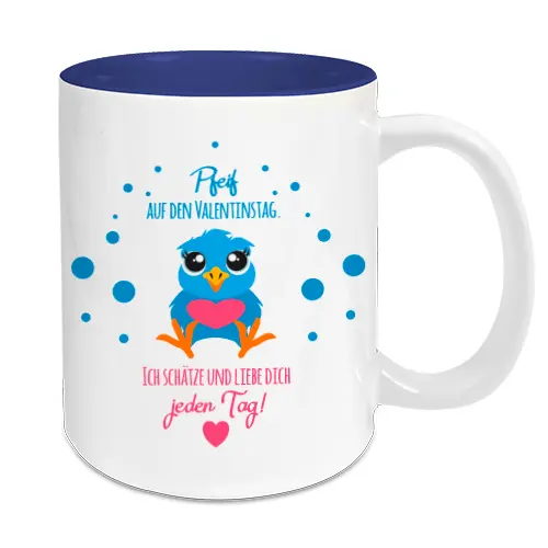 Keramiktasse TWO TONES 11oz, Sublistar®-Coating, div. Farben