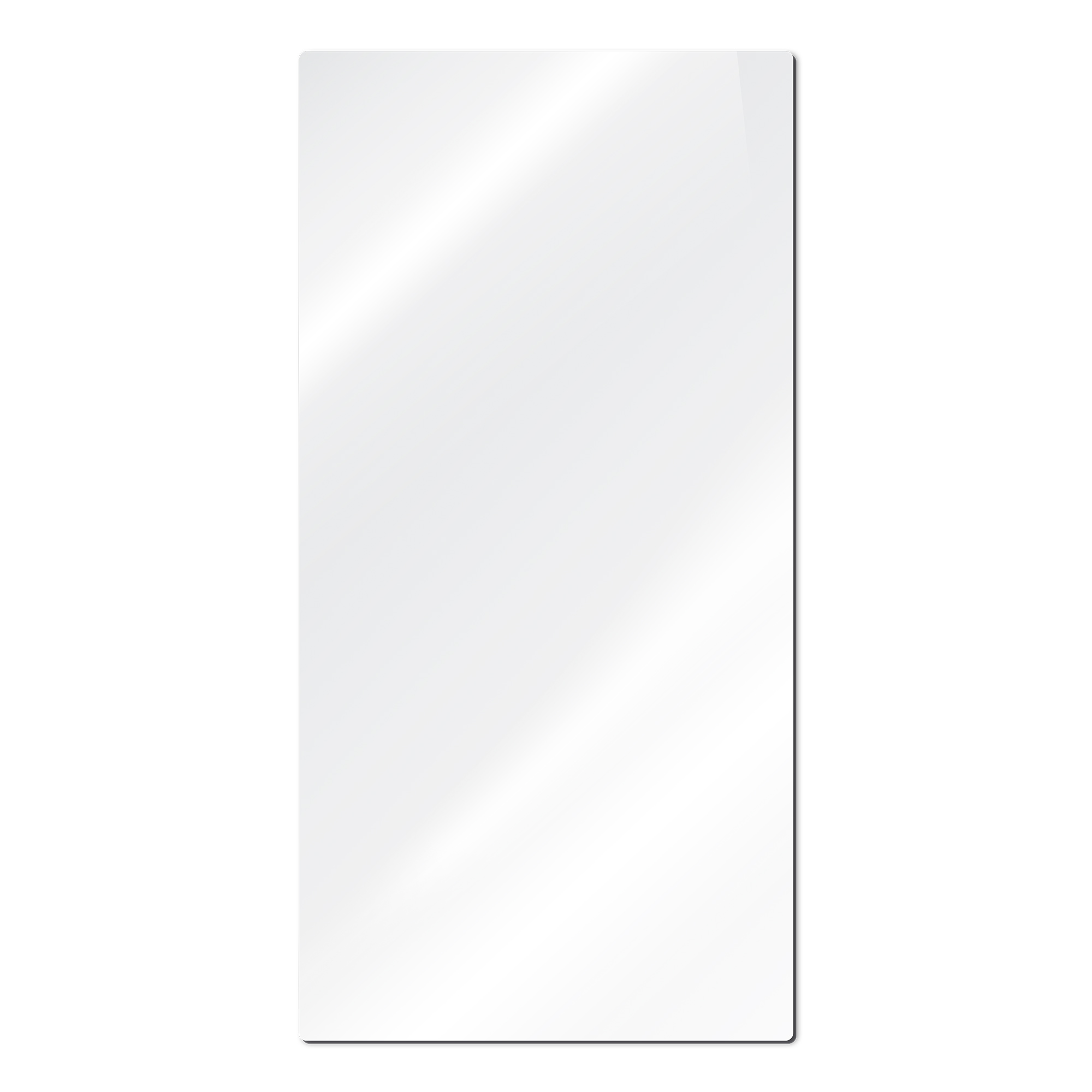 Tableau photo Duraluxe en aluminium blanc brillant, diverses tailles