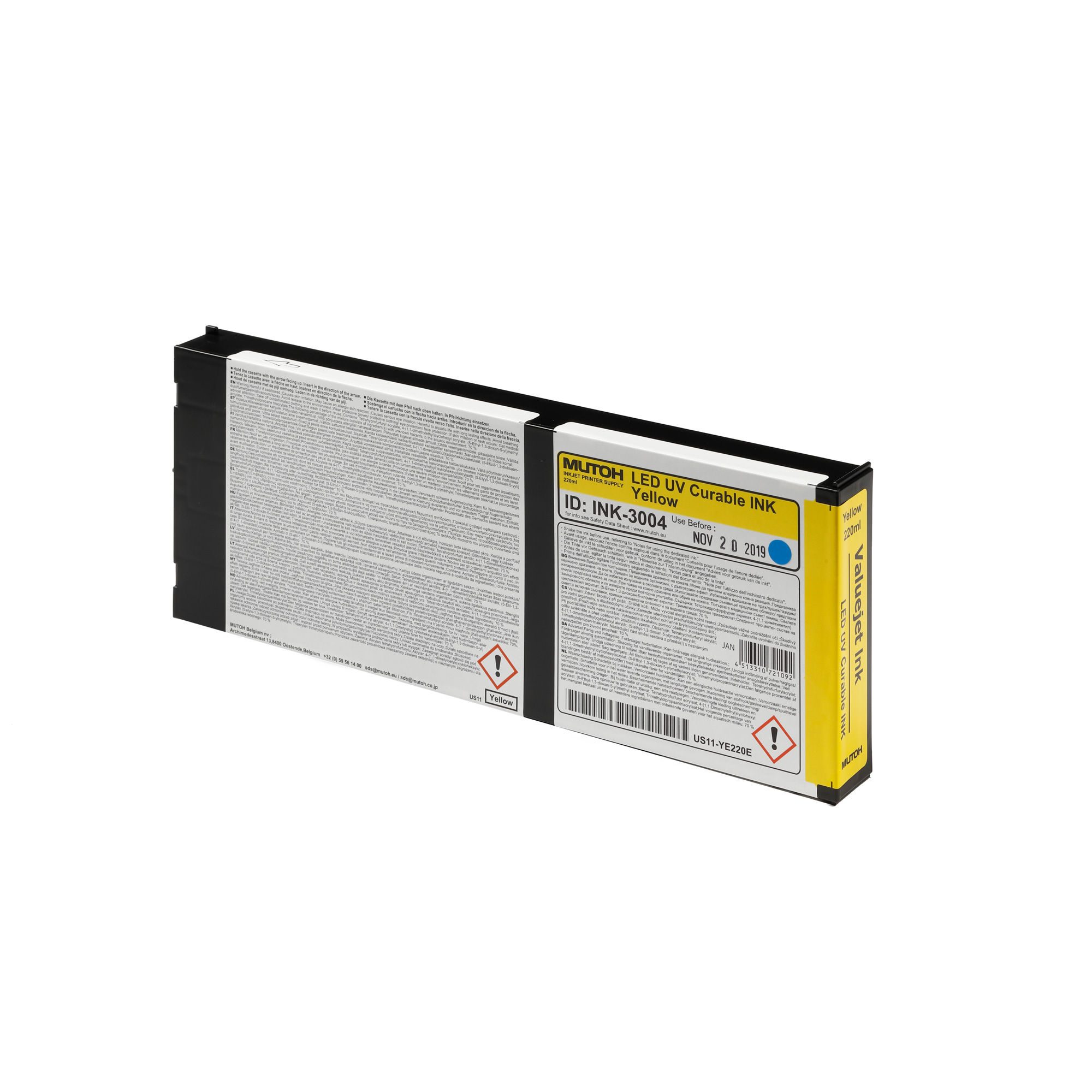 US11 Flex LED UV Ink, div. Farben, 220-ml-Kartusche