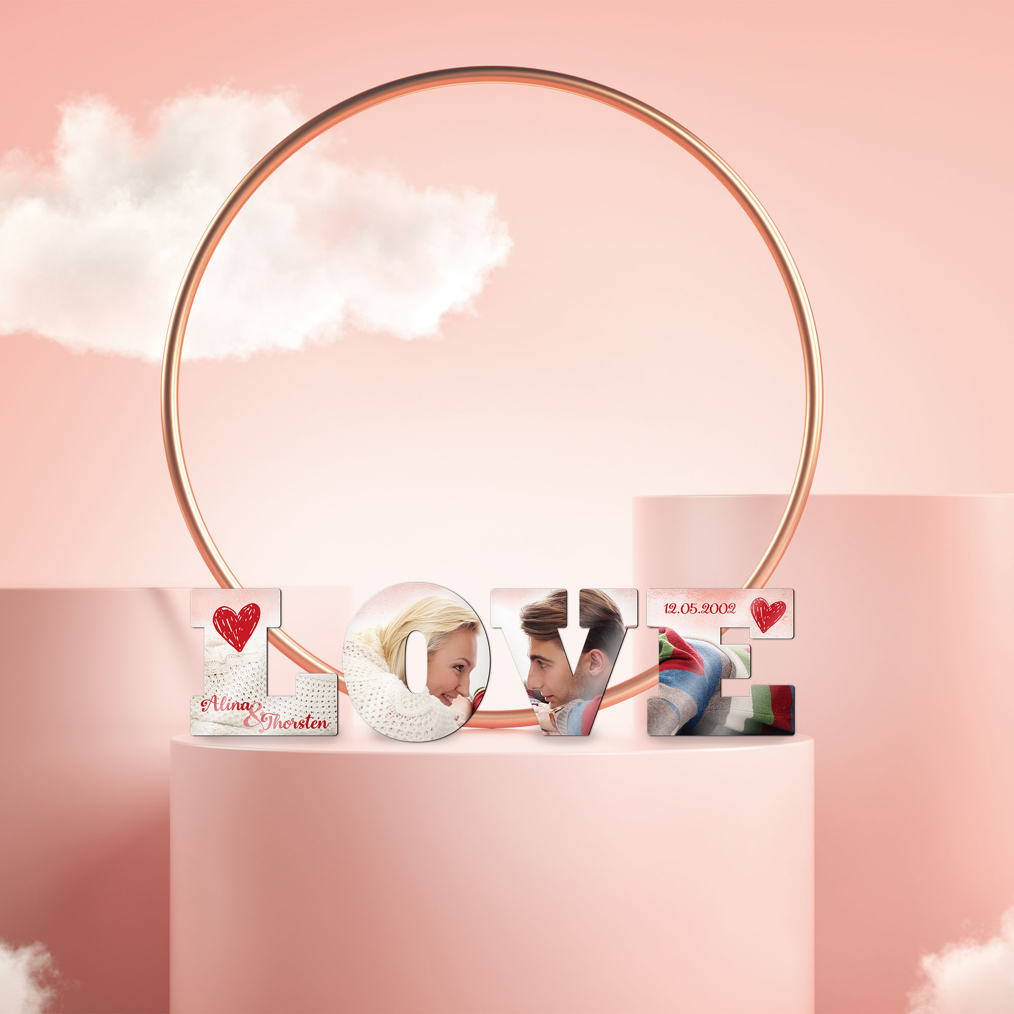 Lettres d’alphabet et caractères spéciaux Sublistar® en MDF, Hauteur 14 cm, 3 mm d'épaisseur, 100 pcs./carton