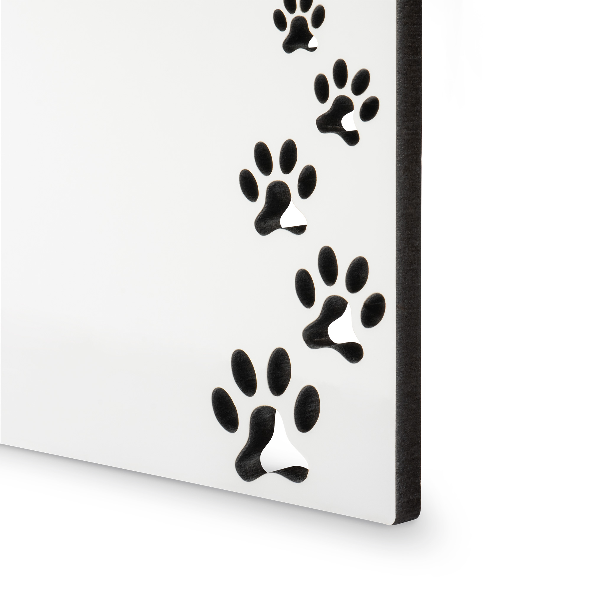 Sublistar® MDF Aufsteller im Pfotendesign, 13 x 18 cm, 6 mm stark, Hochformat, Sublistar® MDF Aufsteller im Pfotendesign, 13 x 18 cm, 6 mm stark, Hochformat,