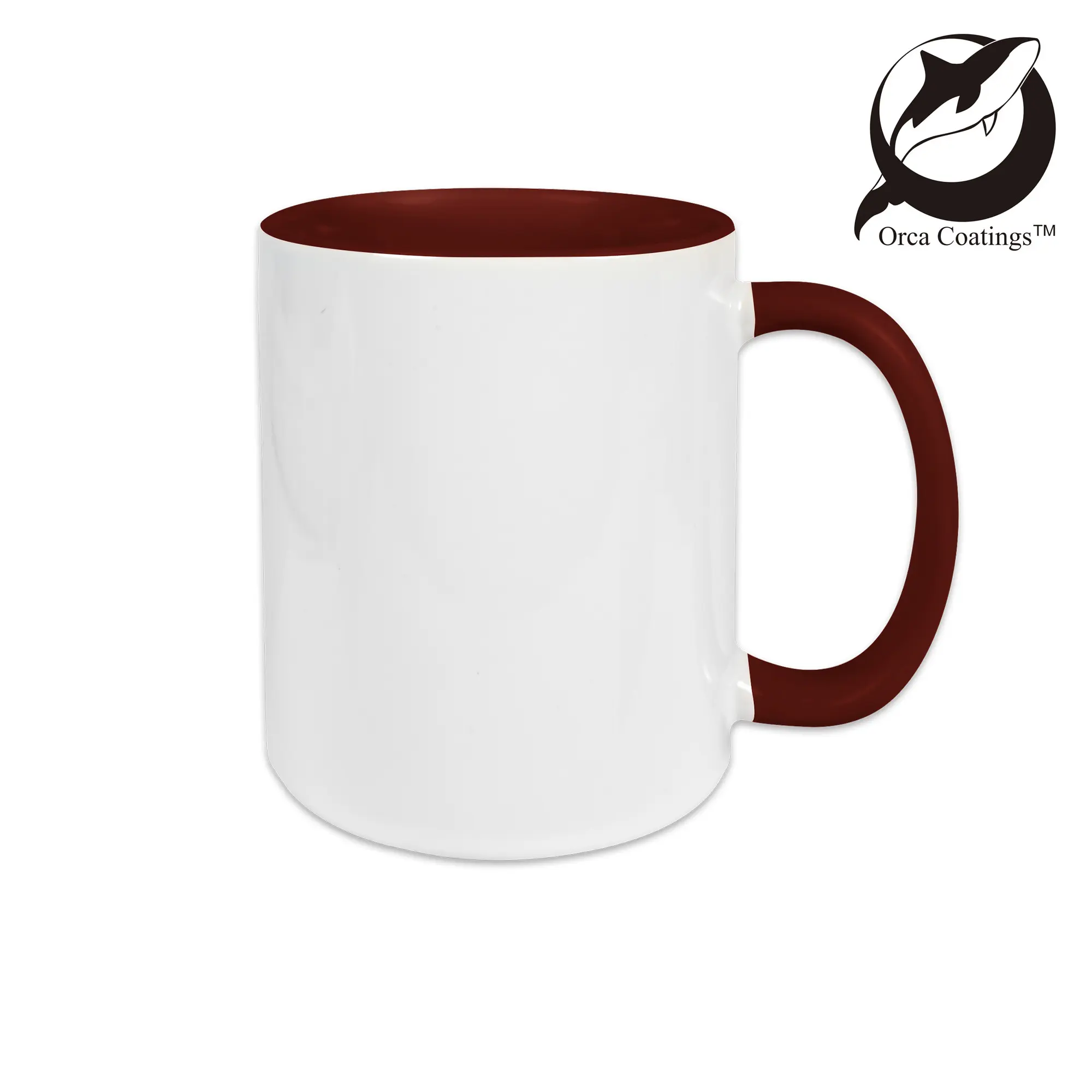 Keramiktasse TWO TONES & HANDLE 11oz, Orca™ Coating, div. Farben