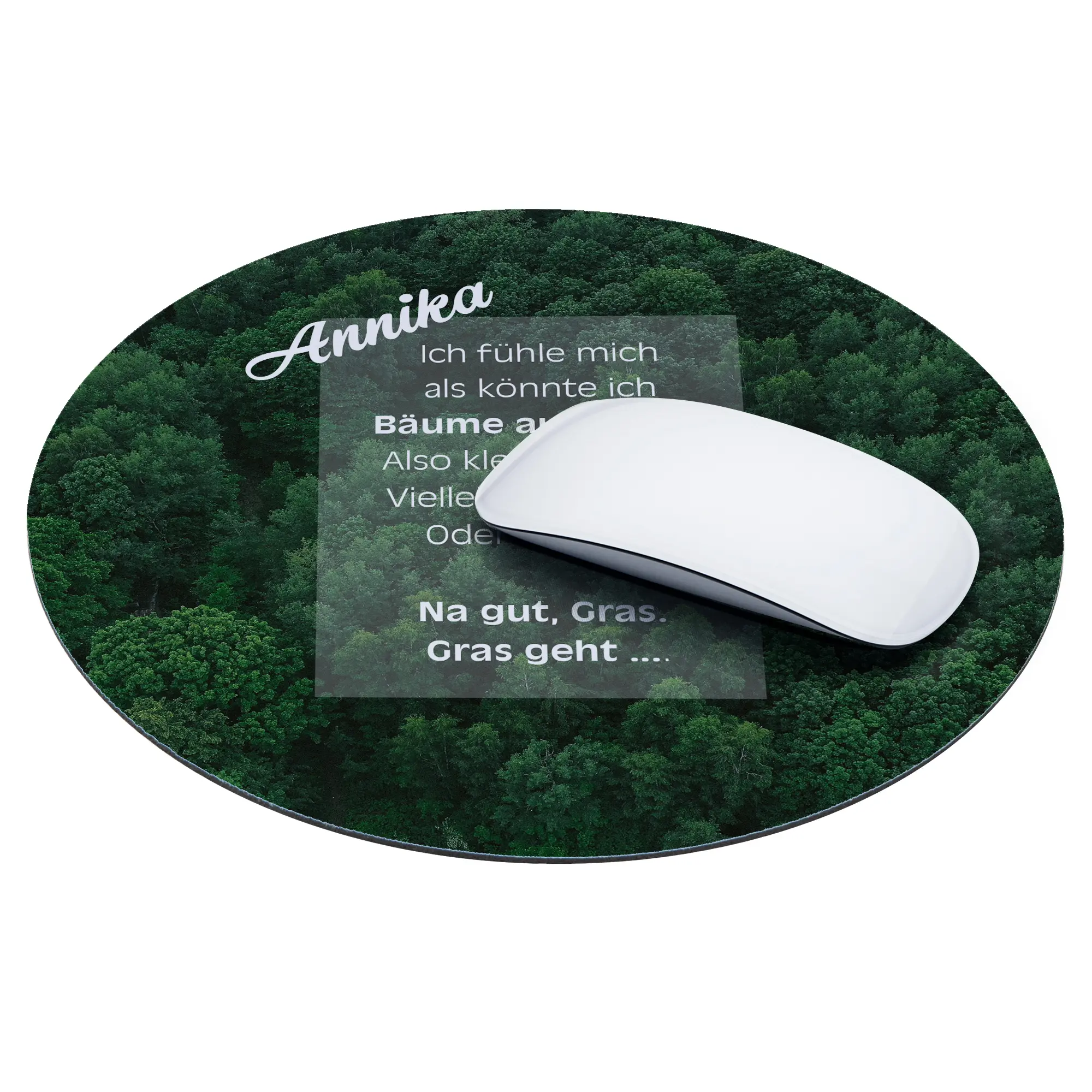 Sublistar® Textil-Mousepad, Ø 190 mm, div. Stärken