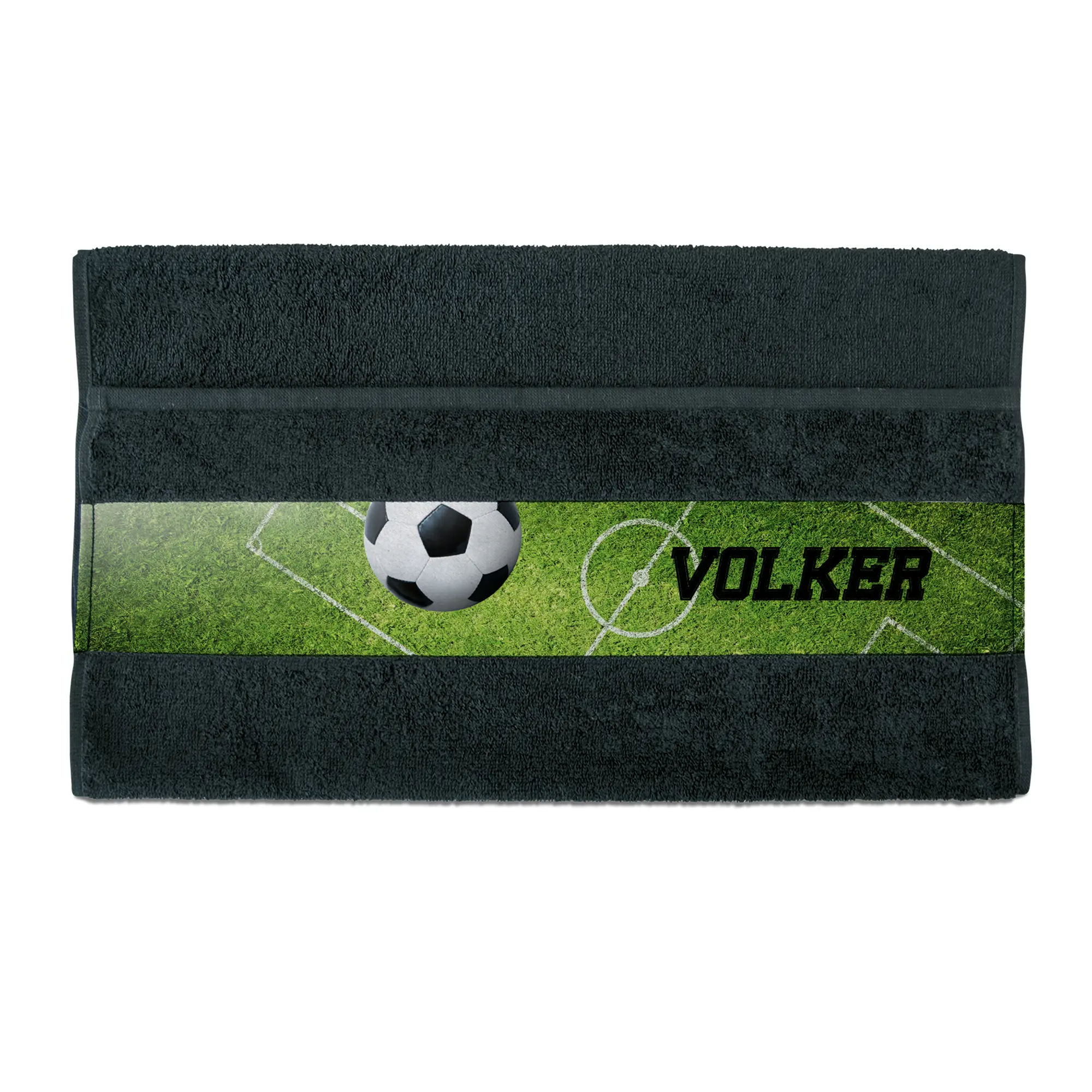 Walkfrottier-Handtuch mit PES-Bordüre, div. Farben und Größen