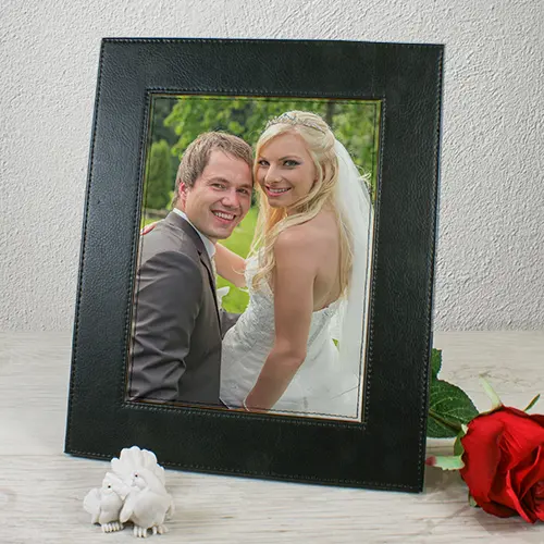 Subli Leather, Bilderrahmen aus Kunstleder, verschiedene Größen