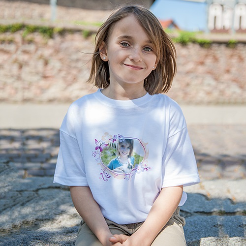 Tee-shirt enfants basic, couleur White, diverses tailles