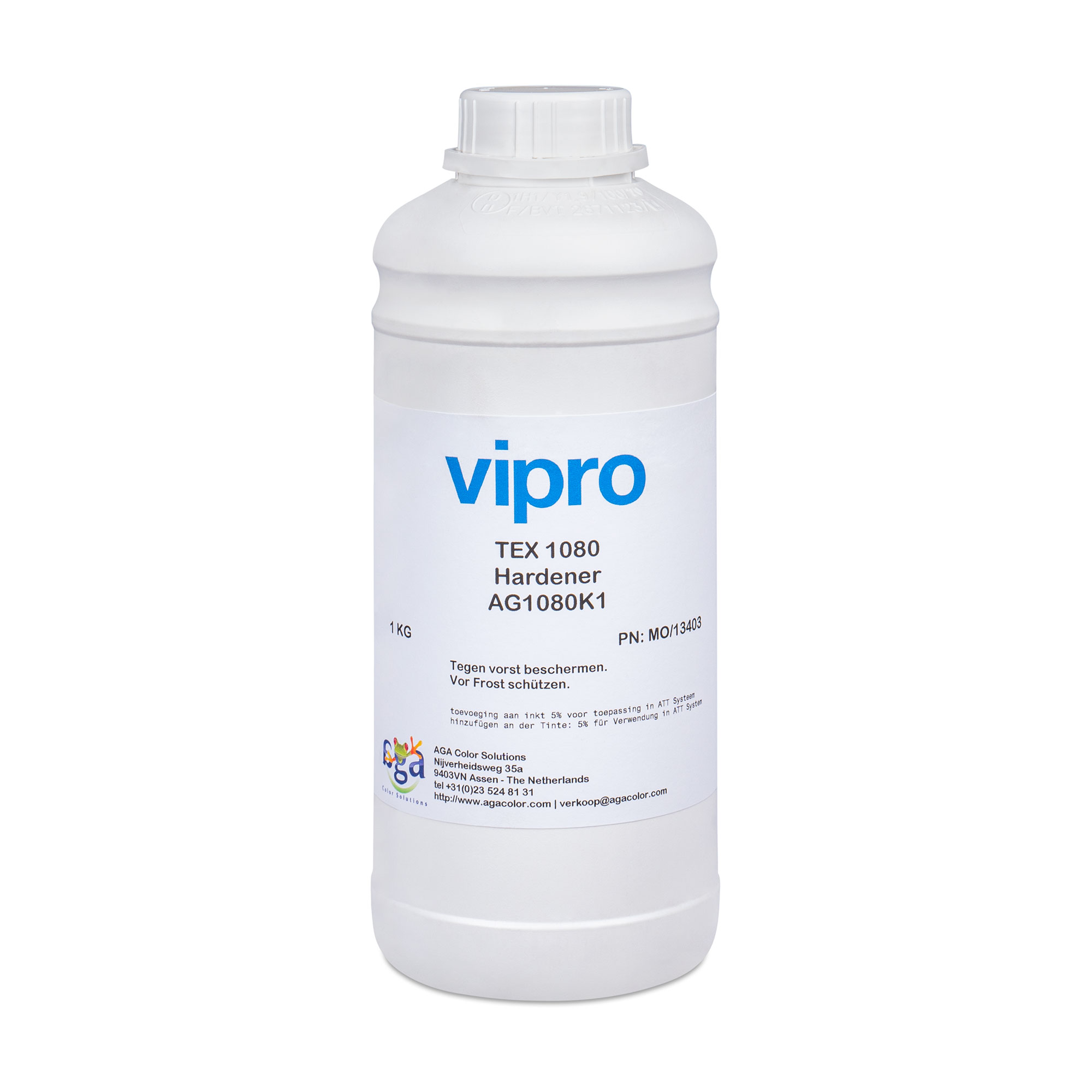 Complément pour l'encre de sérigraphie TEX 1000, diverses versions