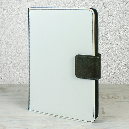 Subli Leather, Coque portefeuille pour tablette en cuir synthétique, diverses tailles