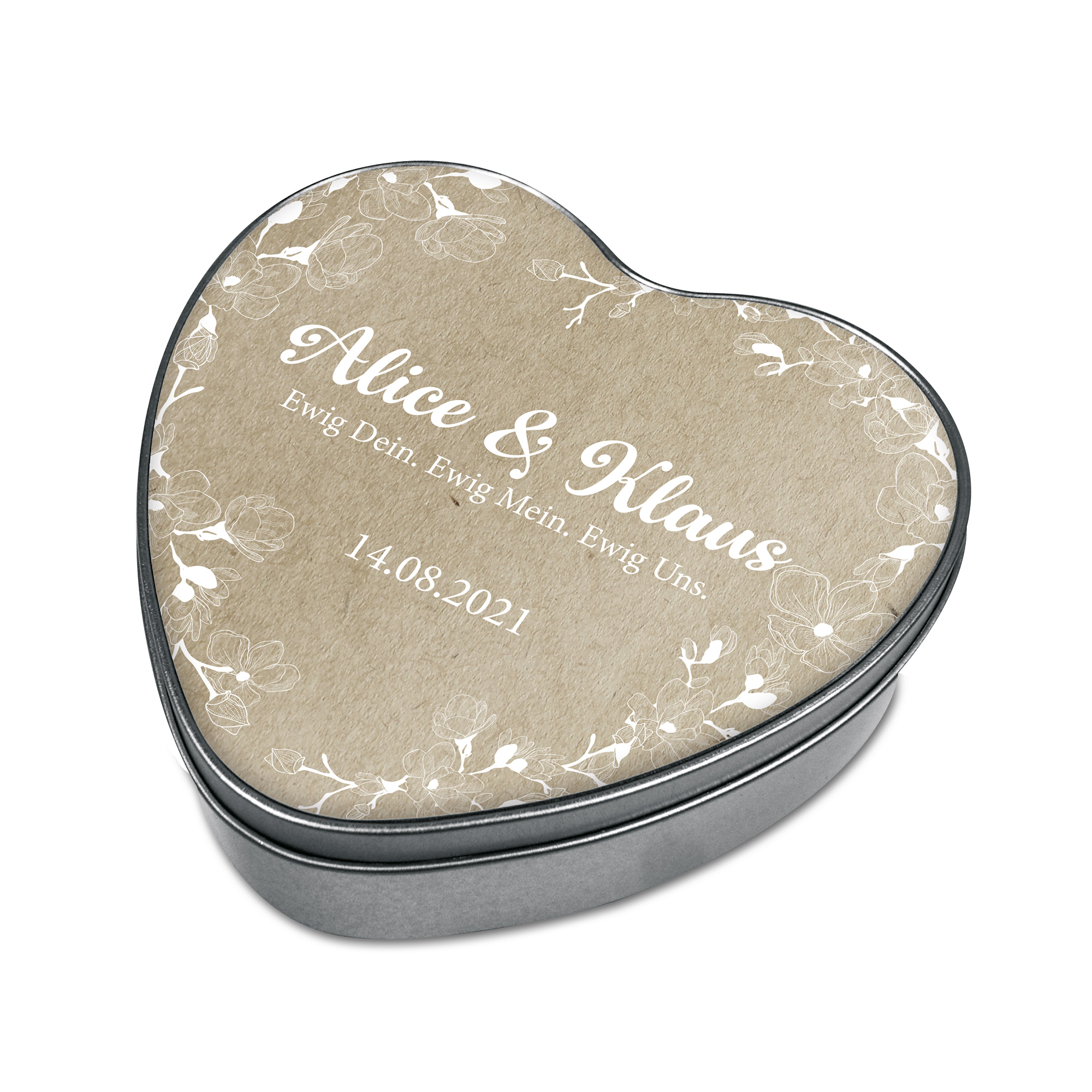 Sublistar® Geschenkdose Herz