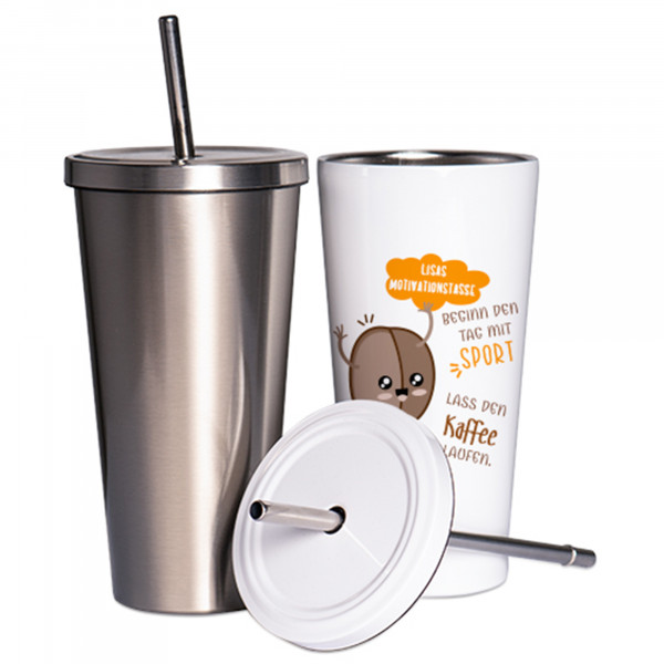 Sublistar® Conical Stainless steel mug 480 ml