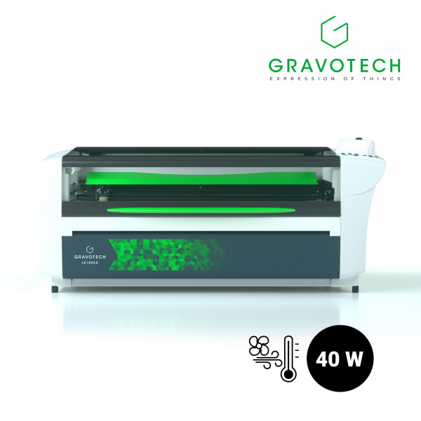 Gravotech LS100EX CO2 Laser Engraver, 40 Watt