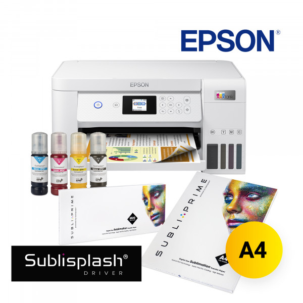 Starter kit Epson EcoTank A4 incl. Sublisplash® Driver