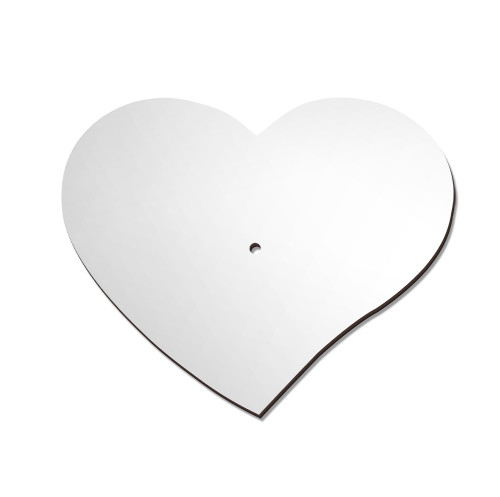 Cadran pour horloge murale forme de coeur