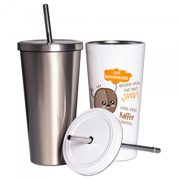 Sublistar® Tasse en acier inox conique 480 ml