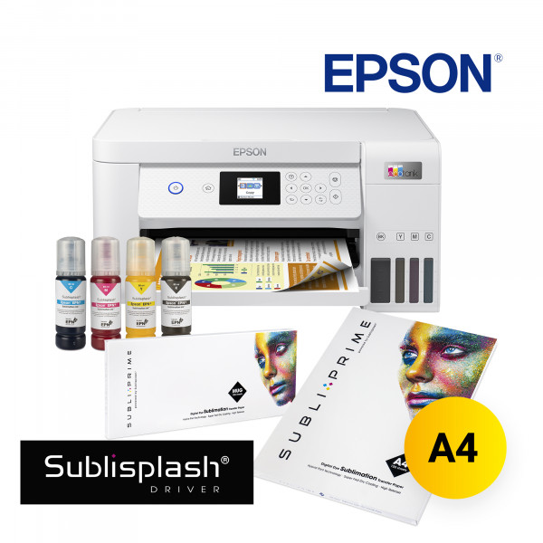 Startpaket Epson EcoTank A4 inkl. Sublisplash® Driver