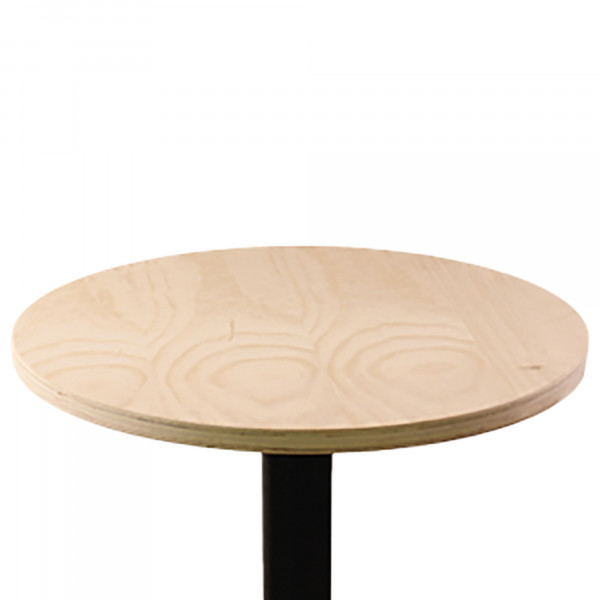 Solid wood table top Ø 58 cm, 24 mm thick