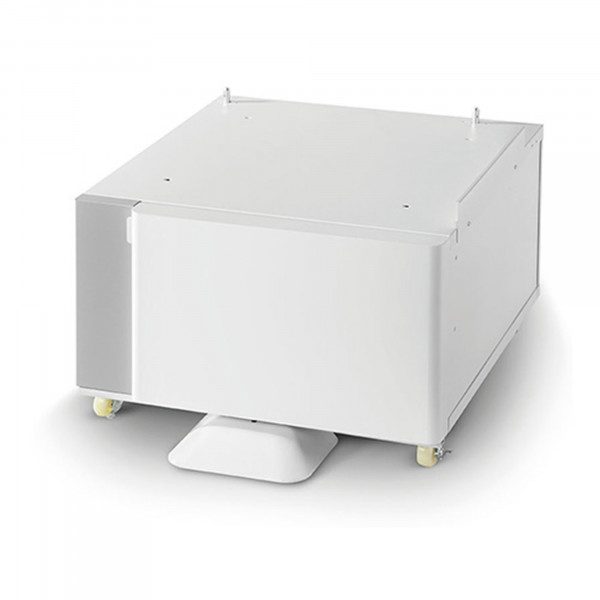 Mobile base cabinet for OKI-Pro9541, white