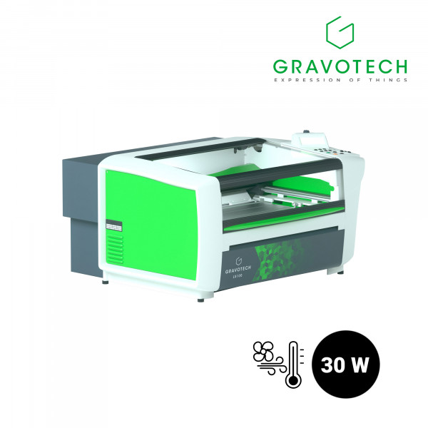 Gravotech LS100 CO2 Lasergravierer, 30 Watt