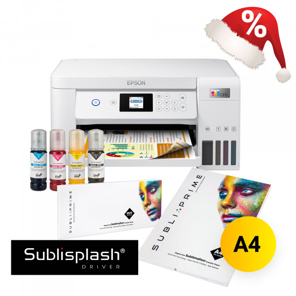 Starter kit Epson EcoTank A4 incl. Sublisplash® Driver