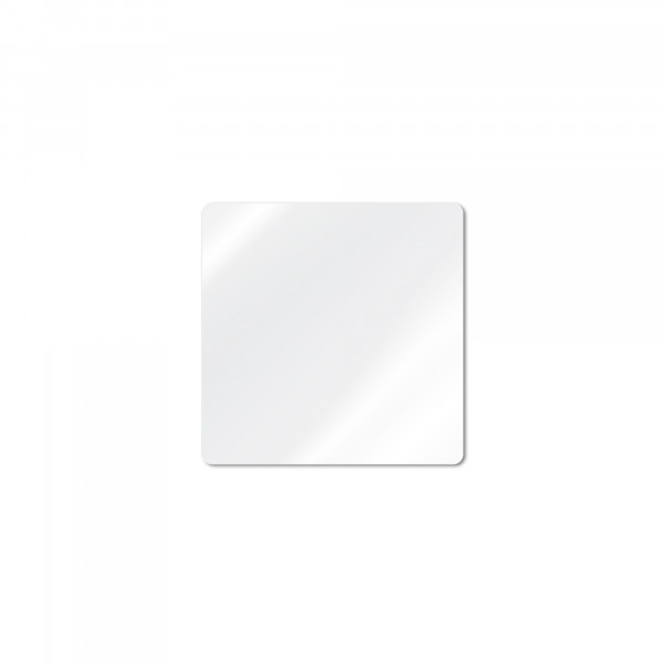 Duraluxe aluminium photo panel glossy white, sample unprinted