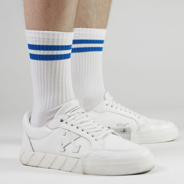 Mr Socks tennis socks blue/white